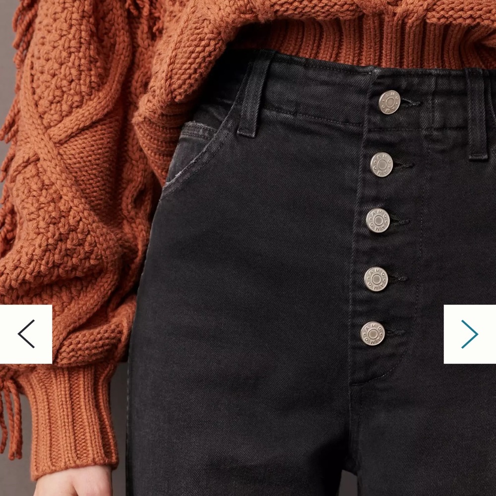 Anthropologie AMO Dock Ultra High Rise Slim jeans - Picture 3 of 9